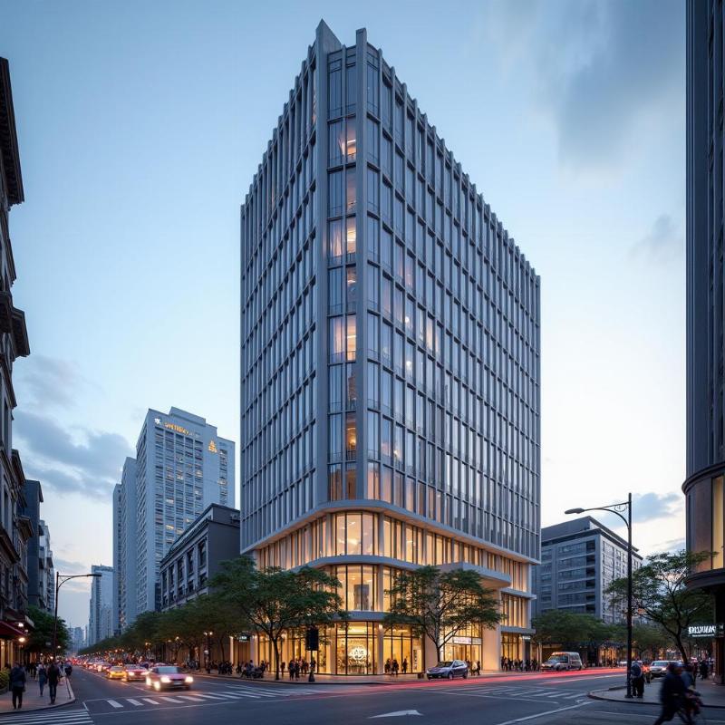 Tòa nhà Sunwah Tower 115 Nguyễn Huệ Quận 1 TPHCM, biểu tượng văn phòng hạng A